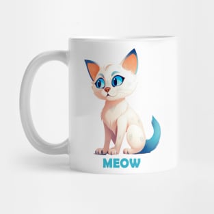 warm cat meow Mug